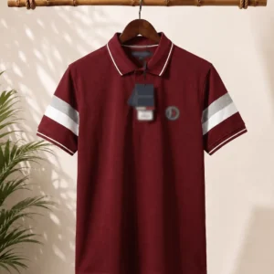 Men’s Classic Maroon Polo T-Shirt