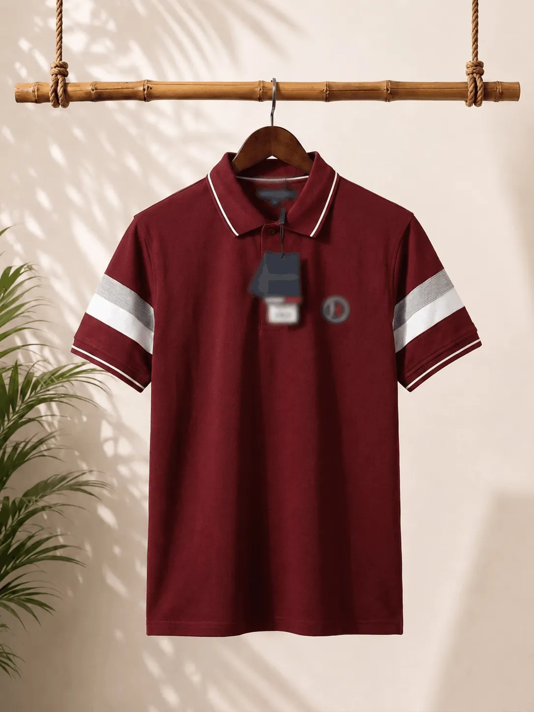 Men’s Classic Maroon Polo T-Shirt